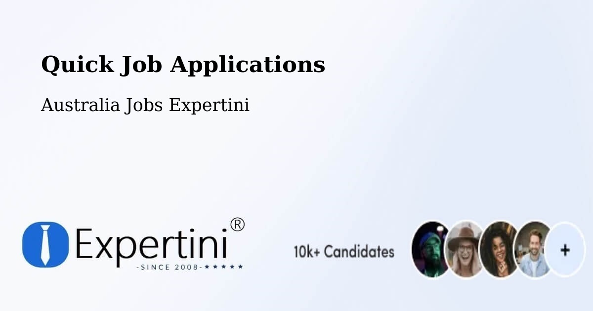 Quick Job Applications - Australia Jobs Expertini